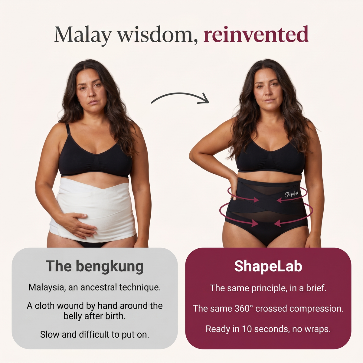 Seamless Sculpt Brief™ · Postpartum Support