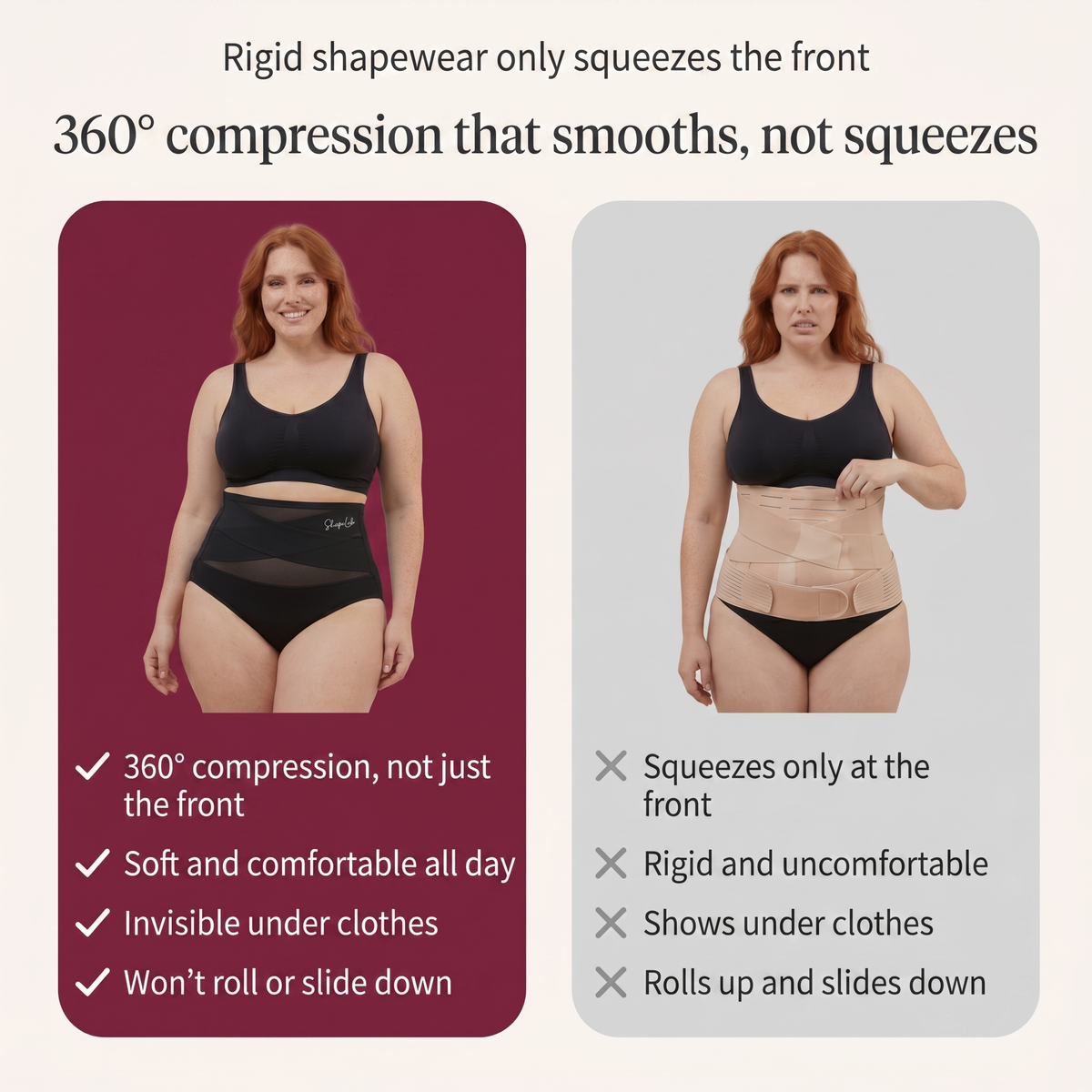 Seamless Sculpt Brief™ · Postpartum Support